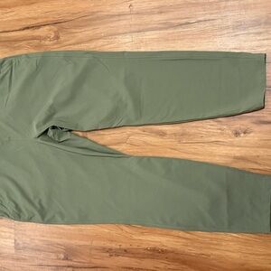 Womens Olive Green Performance Pants